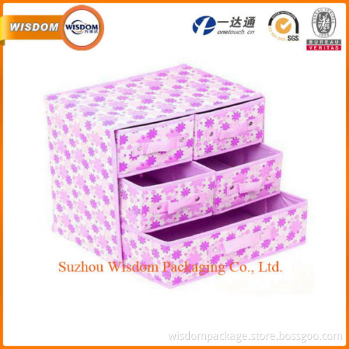 Eco-friendly perfect quality homey household non woven fabric drawer storage box